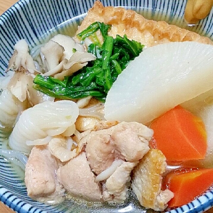 うどんスープで☆おでん風煮込み